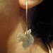 Squirrel Hoop Earrings